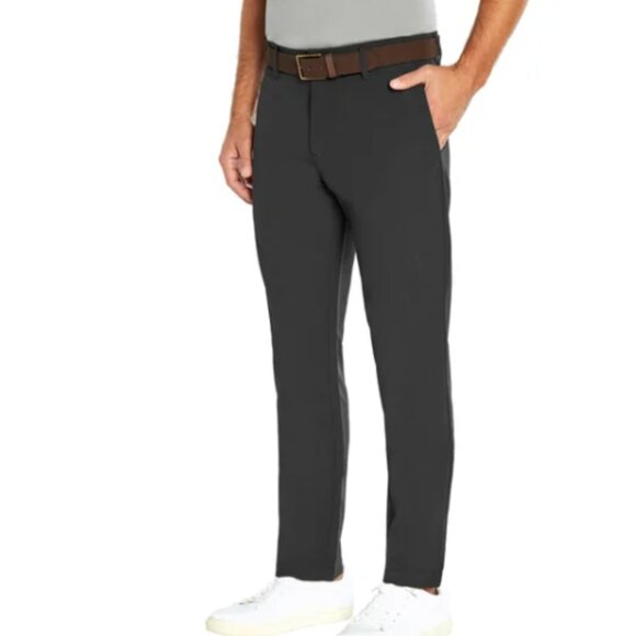 Banana Republic Mens Flat Front Slim Fit Pant Black size 40x30 - Picture 3 of 9